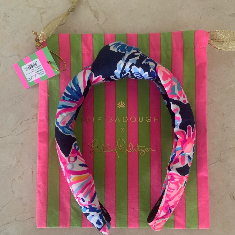 Lele Sadoughi Lilly Pulitzer headband